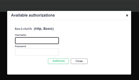 available autorisations api