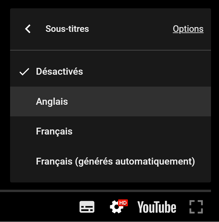 Comment trouver les soustitres?