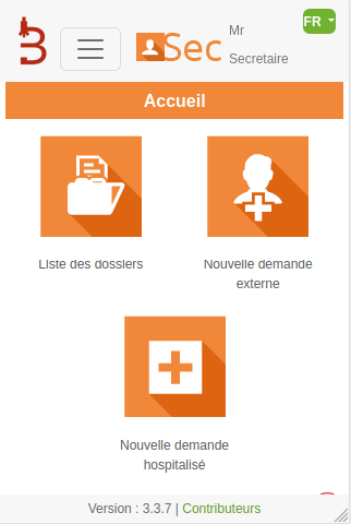 Interface Smartphone de LabBook